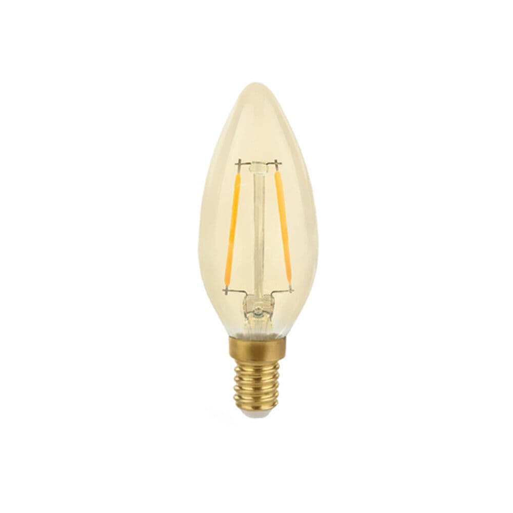 Żarówka vintage Candle E14, 5W LED, 2200K, Spectrum - świeczka
