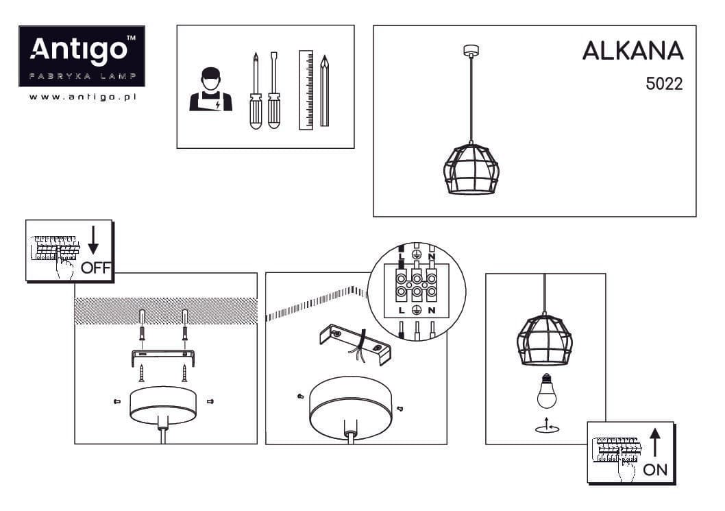 ALKANA Lampa wisząca — zdjęcie 4