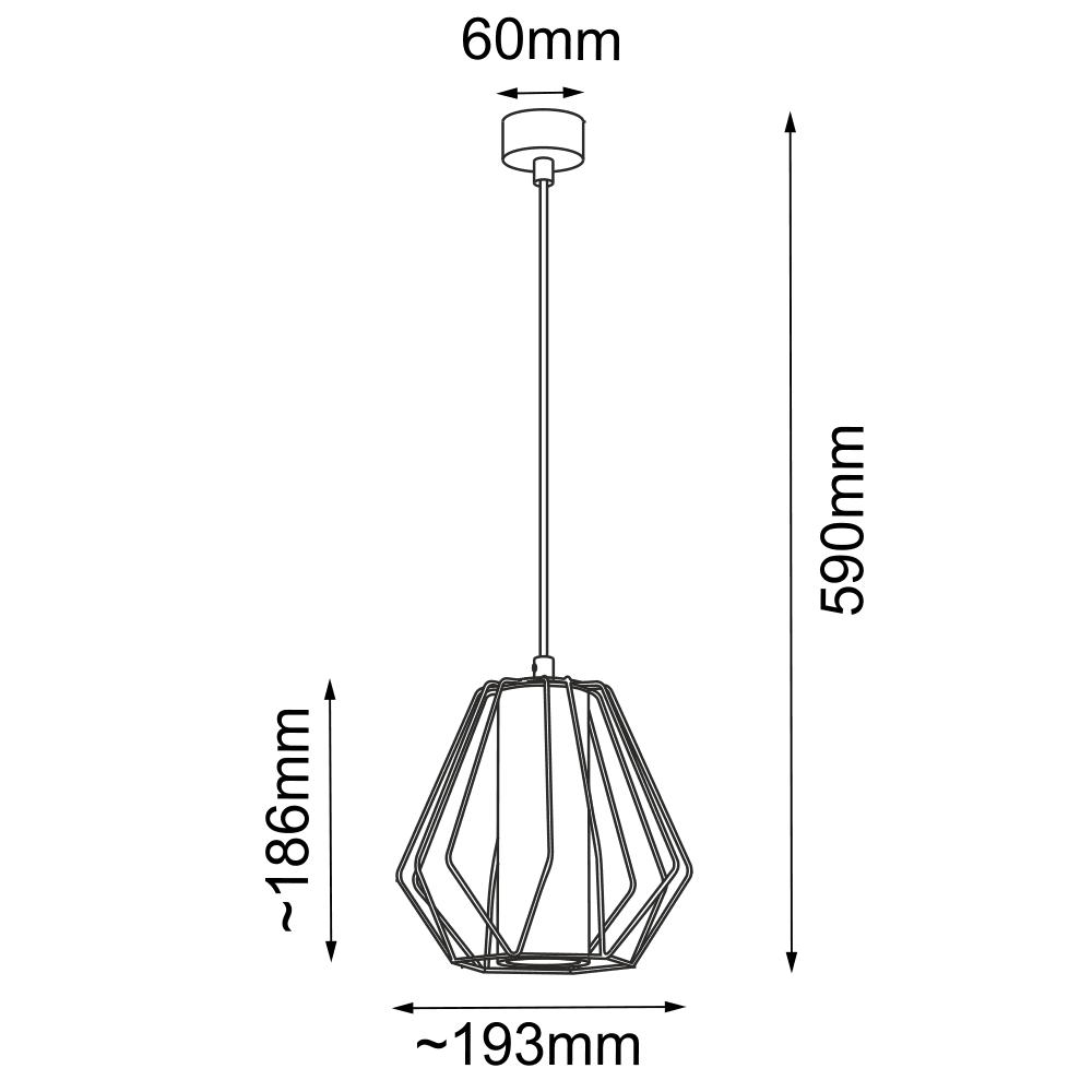 ALKAZA Lampa wisząca — zdjęcie 3
