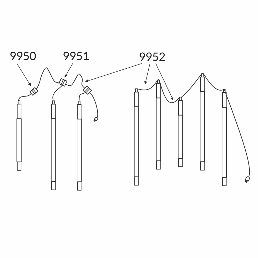 Akcesoria do lamp ogrodowych — Garden - złącze kablowe 4PIN — zdjęcie 2